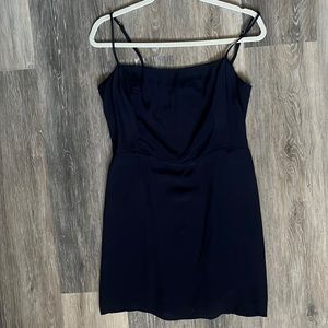 Wilfred mini dress in Navy Blue size 8